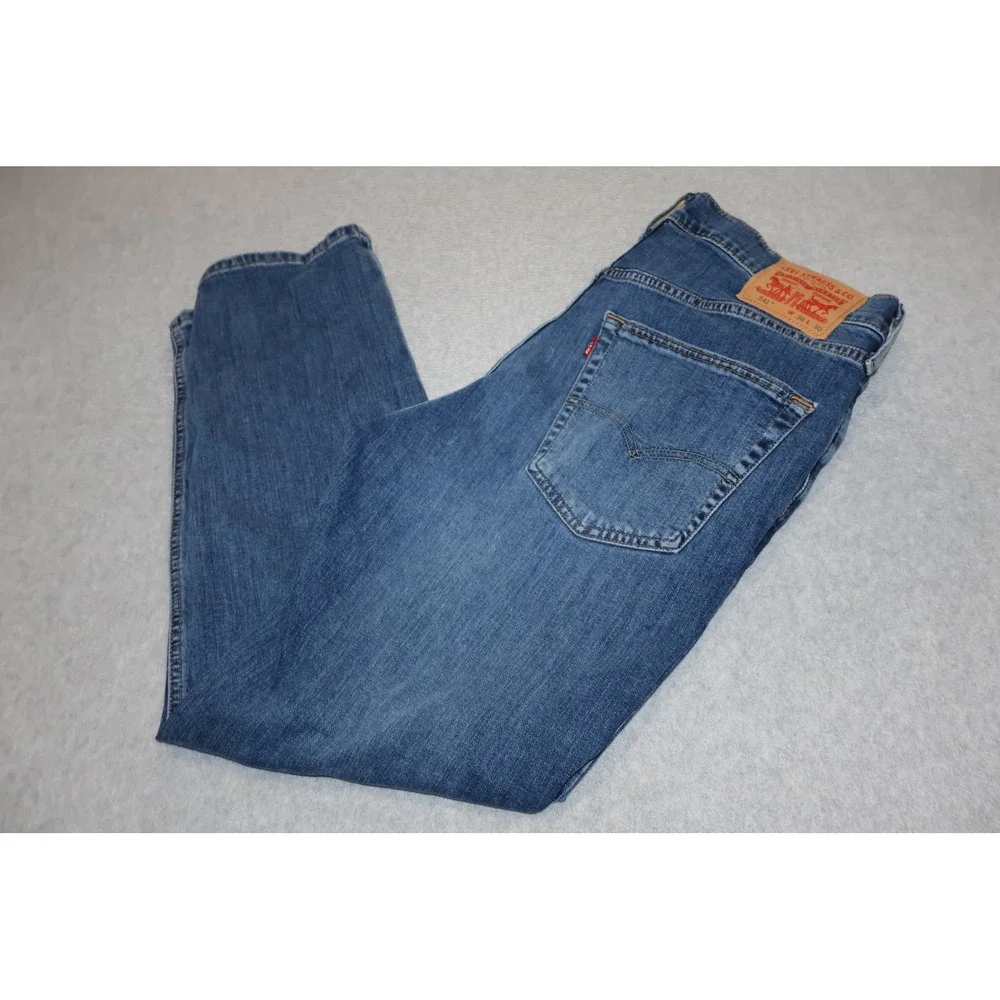 Levi's Strauss & Co 541 Jeans Mens 36x30 Blue Athletic Taper All Seasons Tech